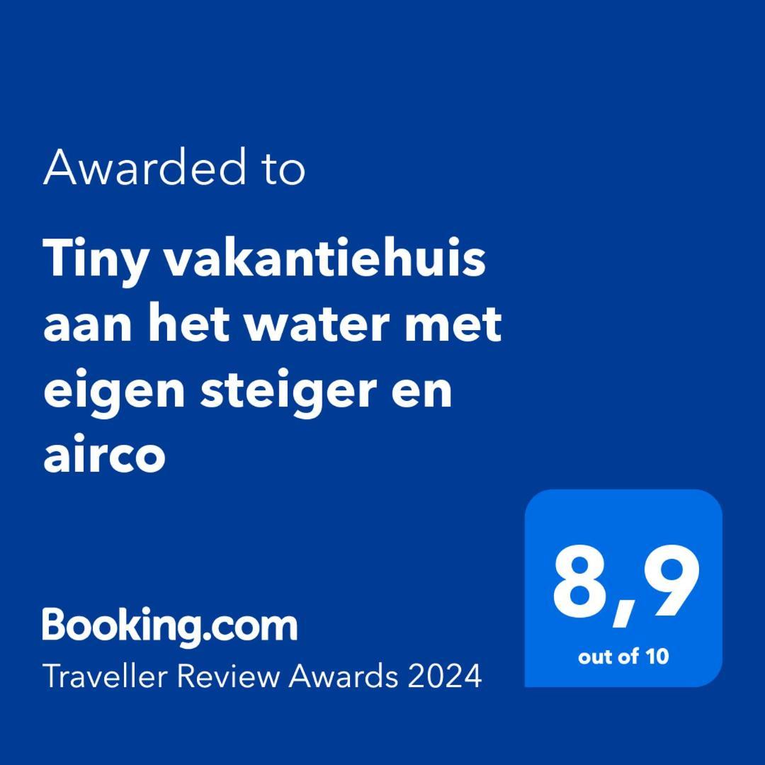 Tiny Vakantiehuis Aan Het Water Met Eigen Steiger En Airco Κάμπεν Εξωτερικό φωτογραφία
