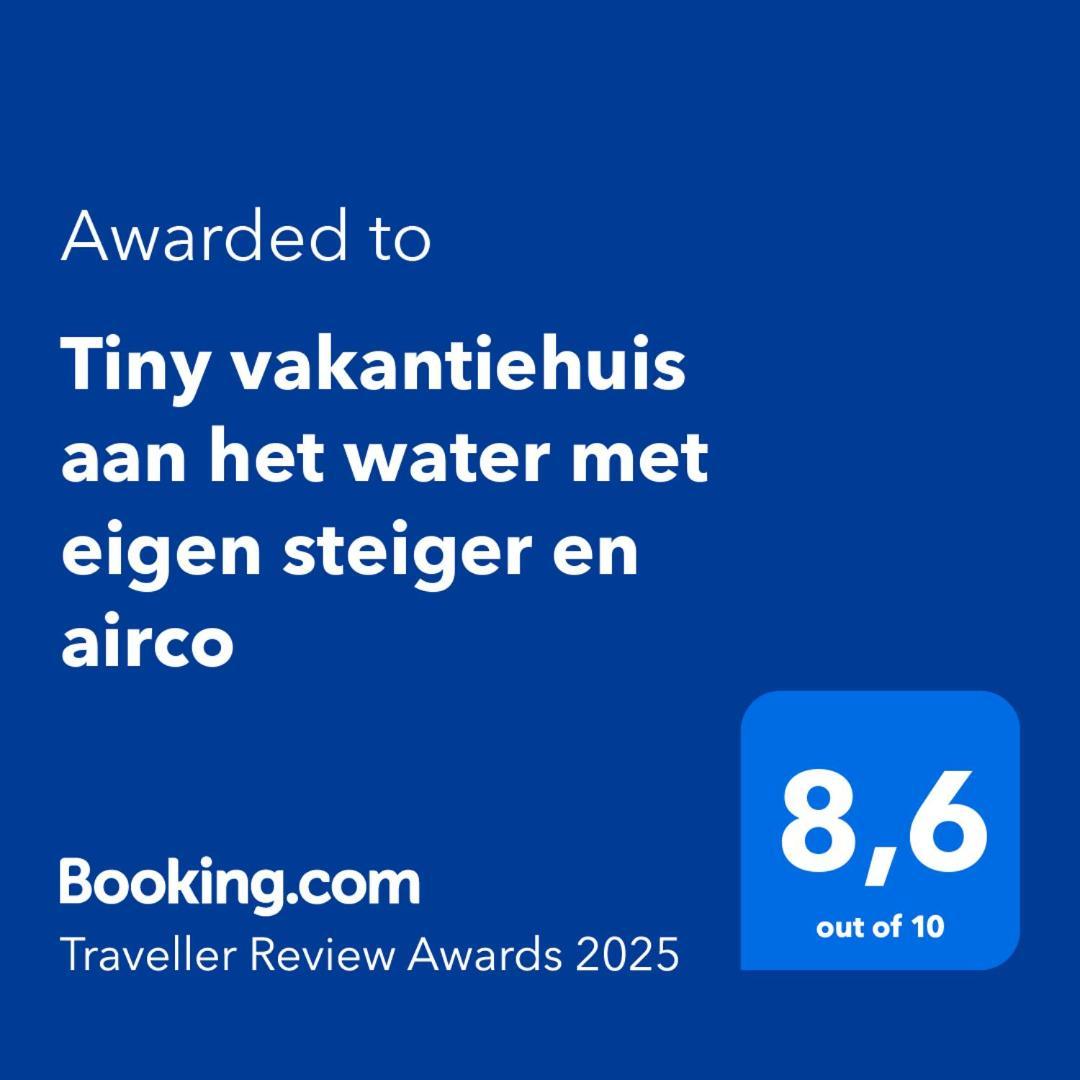 Tiny Vakantiehuis Aan Het Water Met Eigen Steiger En Airco Κάμπεν Εξωτερικό φωτογραφία